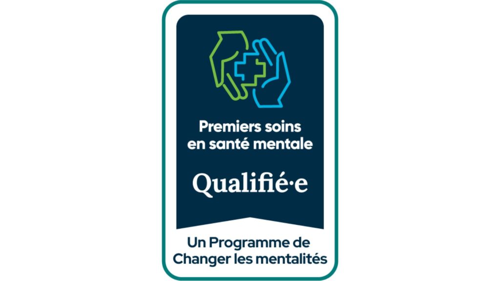 Badge de qualification en Premiers soins en santé mentale